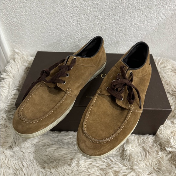 GUCCI Brown Suede Mens Loafers Size 10 - Picture 3 of 15
